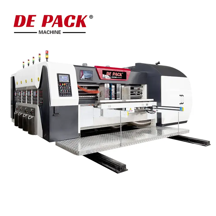 Factory Direct Sale Corrugated Cardboard Water Ink Flexo Printing Machine All In One Flexo Printing Machine