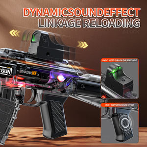 Высококачественный Новый трендовый автоматический пластиковый распылитель летний открытый пляжный бассейн Игровой Набор электронные Водяные Пистолеты для детей - Product Image 3