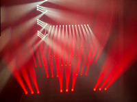 Nueva llegada DJ disco bar luz Control de píxeles 6X40w rgbw individual Led lavado Zoom cabeza móvil barra de luz X4