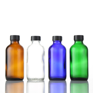 15ml-1000ml Boston <strong>Brown</strong> Laboratory Amber <strong>Glass</strong> <strong>Bottles</strong> with Black Screw Cap for Eye Drops and Pharmecutical Use - Product Image 5