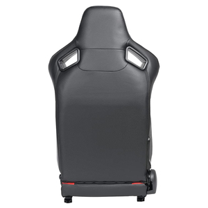 Sièges de course automobile réglables en cuir de haute qualité JIABEIR 1054B rouge, simulateur de conduite - Product Image 3
