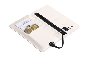 Cartera de Cuero de Lujo para Tarjetas de Visita, con Carga Inalámbrica, Portátil, para Eventos y Fiestas, Precio Económico, Venta al Por Mayor - Product Image 3