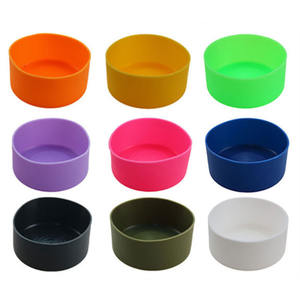 Housse en silicone réutilisable avec logo personnalisé résistante à la chaleur pour tasses à café, parfaite pour la marque et les promotions - Product Image 4