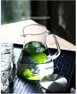 D'<span class=keywords><strong>eau</strong></span> En Verre/<span class=keywords><strong>Carafe</strong></span>/Pichet avec Couvercle En Acier Inoxydable En Verre Cool Cruche D'<span class=keywords><strong>eau</strong></span> De Jus De Fruits Cruche - Product Image 3