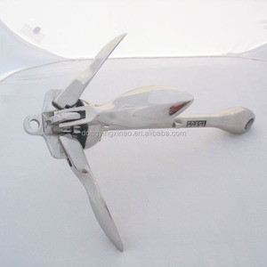 En acier inoxydable 316 grappin ancre pliante - Product Image 2