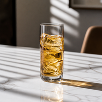 Tasses à thé en verre transparent de haute qualité, best-sellers, pour boire du thé ou de l'eau