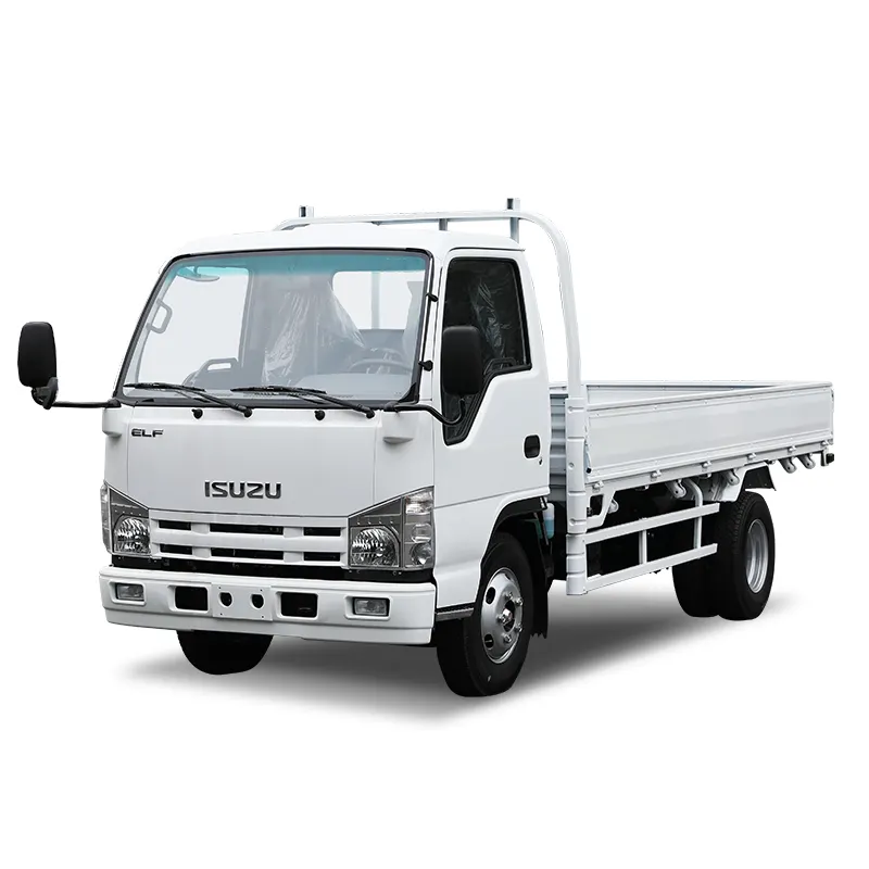 3 ton cargo truck with engine model Isuzu elf 4KH1CN5HS diesel trucks for sale