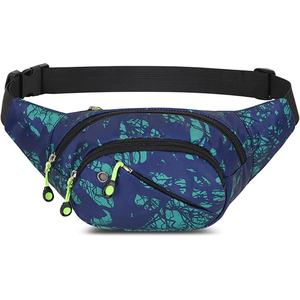 Échantillon gratuit Sac de voyage unisexe en nylon Fanni imperméable à l'eau Sac de taille d'extérieur avec logo personnalisé Fabricants - Product Image 5