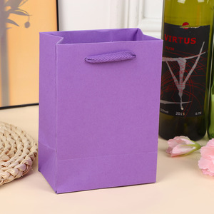 Sac en papier non couché de style européen avec poignée en coton sur mesure, aspect minimaliste pour l'emballage des magasins de sous-vêtements et de chaussures - Product Image 3
