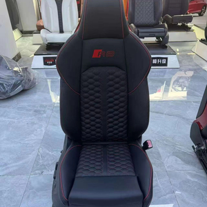Juego Completo de Fundas de Asiento de Cuero para <span class=keywords><strong>Audi</strong></span> <span class=keywords><strong>A3</strong></span>, <span class=keywords><strong>Asientos</strong></span> <span class=keywords><strong>S</strong></span> Mejorados para 5 Plazas Delanteras y Traseras - Product Image 1