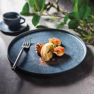 YAYU Meilleure Vente Rétro Pratos De Jantar Para Restaurante Vaisselle En Céramique Personnalisée Bleu <span class=keywords><strong>Sushi</strong></span> Assiettes À Salade Plat Steak Assiette À Dîner - Product Image 1