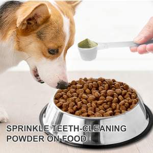 Supplément <span class=keywords><strong>de</strong></span> nettoyage des dents en poudre pour soins dentaires pour animaux <span class=keywords><strong>de</strong></span> compagnie soutient une haleine fraîche prévient le tartre - Product Image 6