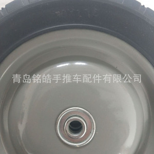 Rueda sólida de 10 pulgadas Qingdao Minghao, color gris, a prueba de pinchazos, para carretilla de mano/carro de herramientas - Product Image 3