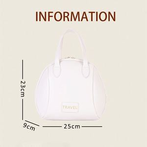 Sac de maquillage portable pour femmes, sac de rangement de grande capacité, sac à main de vacances, sac imperméable - Product Image 2