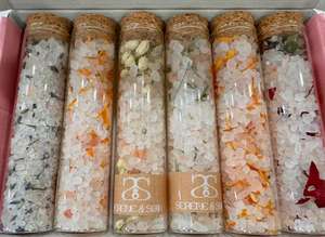 S & Soak, venta al por mayor, <span class=keywords><strong>sal</strong></span> <span class=keywords><strong>de</strong></span> baño <span class=keywords><strong>de</strong></span> flores <span class=keywords><strong>de</strong></span> cristal orgánico <span class=keywords><strong>de</strong></span> lujo, Etiqueta Privada, espuma <span class=keywords><strong>de</strong></span> rosa, compra a granel - Product Image 4