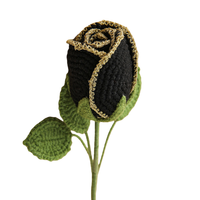 Handgemachte Häkel rosen Blume Konservierte Rose Blume Gestrickte Häkel schale Rose Hochzeit Muttertag Weihnachts tag Geschenke