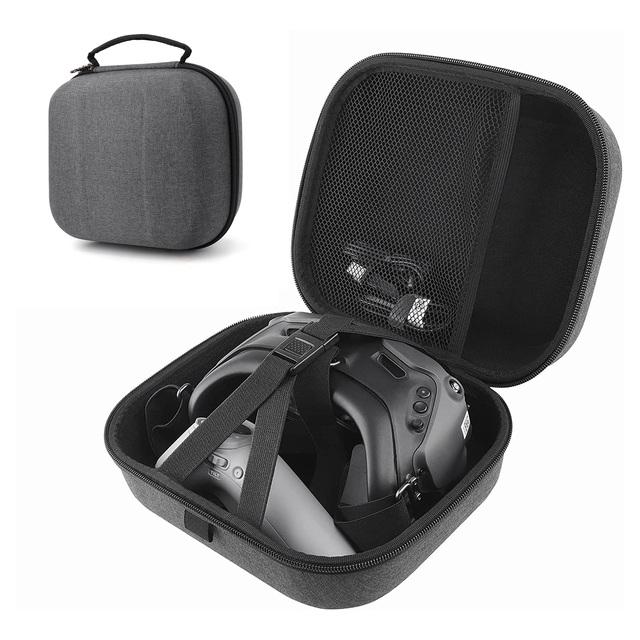 Custom EVA Hard Carrying Travel FPV Brand VR Goggles Hard Case Storage Bag For VR Gaming Headset