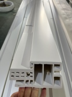 Marco de Puerta Moderno de WPC, Impermeable/Resistente al Fuego, Revestimiento de Película de PVC, Garantía de 5 Años para Puertas Interiores de Dormitorio - Modelo SunnyTech