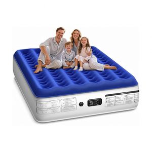 Luxury Outdoor Camping <b>Foldable</b> Waterproof Air <b>Mattress</b> with Dual Height Adjustment and Comfortcoil Technology - Product Image 1