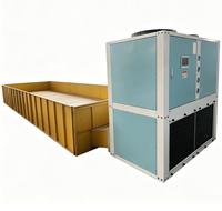 Séchoir à lit plat haute efficacité pour céréales, maïs, blé, avec pompe de déshumidification et chauffage, capacité 5 tonnes, 380V, machine de séchage du riz