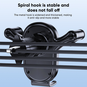Universal Air Vent Car Mount Stand Impermeável Smartphones Suporte Do Telefone com Ventosa Gancho Universal Fit para Carros - Product Image 6