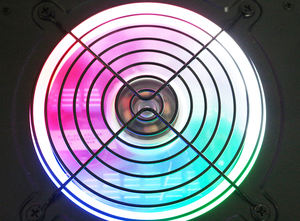 كمبيوتر ألعاب ATX مزود بالطاقة AFPC 80 Plus إصدار أبيض ، 12 W Fan Rainbow Fan ، مصدر طاقة ATX للكمبيوتر - Product Image 5