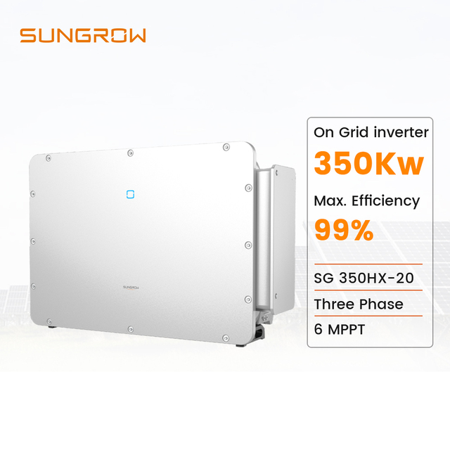 Sungrow EU Version Muti-MPPT String Inverter SG350HX-20 350Kw 3 Phase On-grid High Voltage Solar Inverter for 1500Vdc System