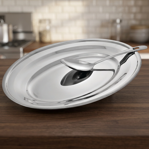 จานรูปไข่เครื่องครัวสแตนเลส - Product Image 1
