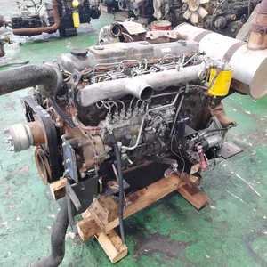 Motor Diésel Usado Original 6D34 6D34T 7.6L de 6 Cilindros para Excavadora Mitsubishi - Product Image 1