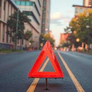 علامات تحذير السلامة علامة تحذير عاكسة لسلامة الطريق الأساسية - Product Image 3