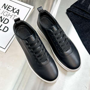 Men's Black Board <b>Shoes</b> Round Head Casual Light Sports Flat <b>Shoes</b> Cross-Border <b>Walking</b> <b>Style</b> with Lazy Export Design - Product Image 5