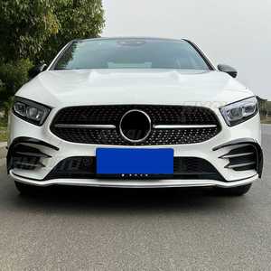 สปอยเลอร์กันชนหน้าพร้อมไฟตัดหมอกสำหรับรถเมอร์เซเดสเบนซ์ รุ่น A-Class W177 Sport A35 A180 A200 A220 A260 สำหรับ AMG ปี 2019+ - Product Image 6