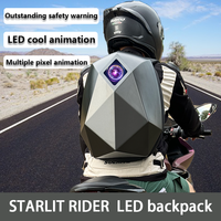 Mochila LED para Motociclistas con Pantalla Programable, Publicidad en Vídeo de Alta Calidad, para Exteriores, P2
