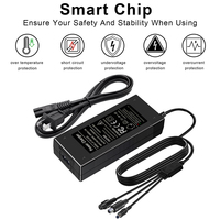 Meistverkaufter 60W Mittelklasse-Monitor- und Laptop-Netzadapter 19V für Laptops Tragbares AC-Netzteil