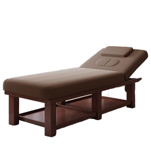 <span class=keywords><strong>Table</strong></span> de massage contemporaine en cuir synthétique réglable avec éponge haute densité pour salons de beauté, spas, traitements corporels, meubles - Product Image 3