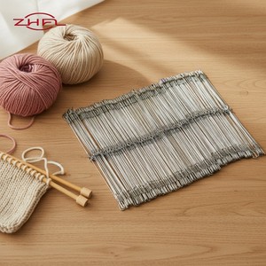 Factory-Priced 13 Inch Tin-Plated Steel Heald Wire 330 X 0.9mm 500/1000PCS/Bag New Condition for <b>Loom</b> & <b>Weaving</b> Machinery - Product Image 1