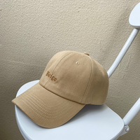 Casquette de Baseball Délavée Sport Homme 6 Panneaux Brodée, Qualité Marque, Logo Personnalisé, Casquette Dad Hat