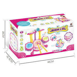 Zhiqu เครื่องดนตรีเพื่อการศึกษาสำหรับเด็ก, เครื่องดนตรีพลาสติกอิเล็กทรอนิกส์กลองชุดกลองแจ๊สแบตเตอรี่คีย์บอร์ด<span class=keywords><strong>เปีย</strong></span><span class=keywords><strong>โน</strong></span> - Product Image 4