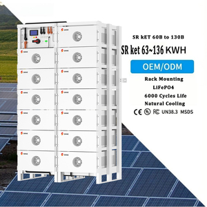SRNE Large Capacity LiFePo4 Battery 460V High Voltage 94.5kWh Stackable Lithium Ion BMS Solar <b>Energy</b> <b>Storage</b> <b>System</b> 6-13 Modules - Product Image 2