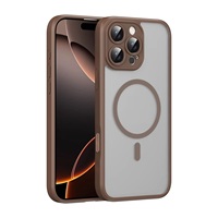 Coques de téléphone portable magnétiques anti-chute à couverture intégrale, nouveau design, série pour Apple iPhone 16 Pro Max Plus, vente en gros, coque rigide