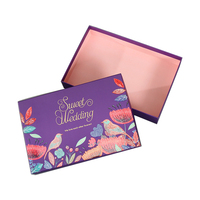 Cadeau de fête des mères sur mesure Hijab magnétique de luxe Satin châle foulard en soie boîtes d'emballage boîte-cadeau d'emballage en papier
