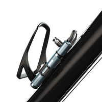 Pompe à vélo VTT et route Cycle Mini pompe à pneu à main avec valve Schrader et Presta en alliage d'aluminium