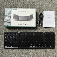 Nouveau produit à succès B089 Clavier portable sans fil Bluetooth pour tablettes, smartphones et ordinateurs portables