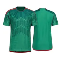 Vendita calda 2022 camicia di qualità tailandese selezione coppa del mondo maglia da calcio messico
