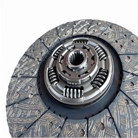 Disco de Embrague para Camión de Servicio Pesado 1878007072 0192503003 A0192503003 430mm 18T, Plato de Embrague Compatible con Mercedes-Benz Actros MP2 MP3 Axor