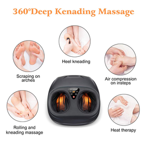 Becozy mesin pijat elektrik, peralatan memijat dalam pemijat kaki bergetar pemanas listrik - Product Image 2