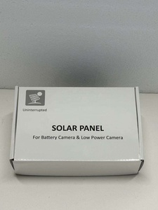 Panneaux solaires 3W 5V pour caméra de sécurité, panneau solaire avec port Micro USB et USB-C pour DC 5V, extérieur, IP65, étanche - Product Image 4