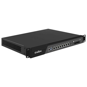 Routeur pare-feu CWWK B150 1U pour rack, serveur <span class=keywords><strong>Pfsense</strong></span> i3 i5 i7, 8 ports LAN 2.5GbE i226V, 4 ports SFP 10G 82599ES, matériel OPNsense pour montage en rack - Product Image 1