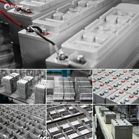 Batterie GEL de stockage d'énergie solaire Ritar 12V 100Ah 120Ah 150Ah 200Ah 250Ah, batteries au plomb-acide scellées AGM à décharge profonde