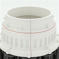 Rangka Penyangga Penghancur Fabrikasi Baja Karbon X Bracing Platform Plate Legs Pads Dilapisi Cat Anti Karat untuk Peralatan Cone Crusher